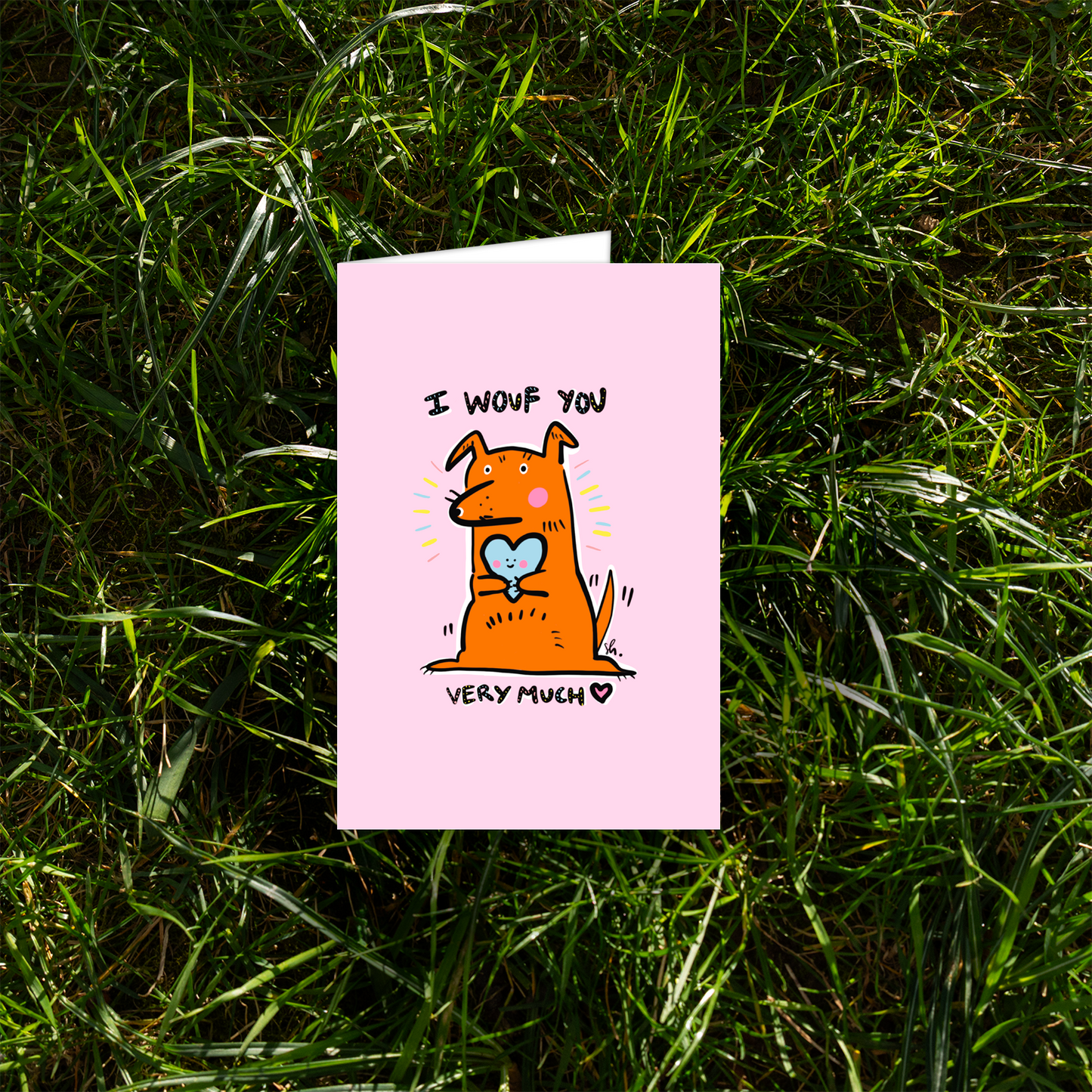 I wouf you!